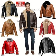 Mens B3 Raf Real Sheep Skin