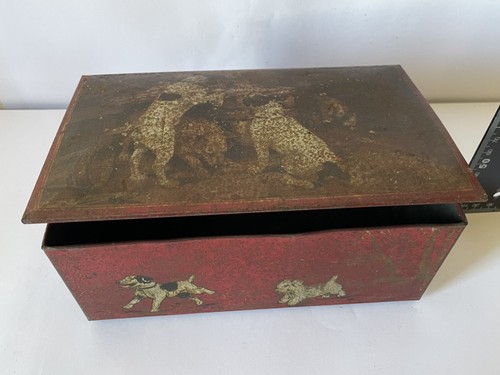 Vintage antique casket kemps - antique,