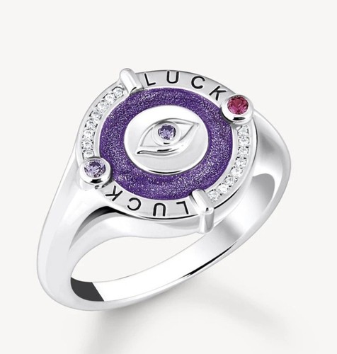 Thomas sabo silver signet - silver, ring