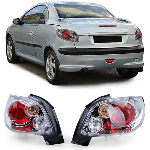 Clear tail lights for peugeot - for,