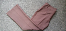*BNWT* MATALAN Ladies UK18 Brown Boot Flare Business/Work/Casual Trousers 
