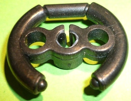 Meccano plastic steering - plastic, wheel
