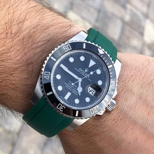 Oysterflex rubber strap - oysterflex,