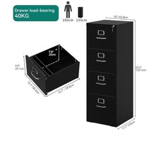 YITAHOME 4 Drawers Filing