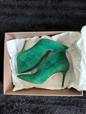 GIANVITO ROSSI Green Suede