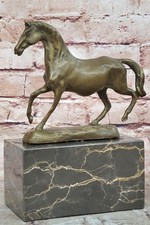 GALLOPING HORSE BRONZE MARBLE