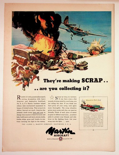 Wwii glenn martin aircraft - wwii,