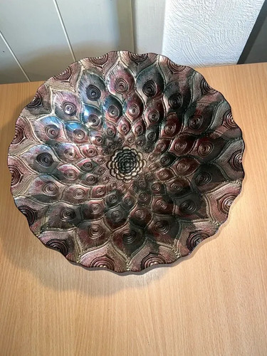 Fenton antique carnival glass - antique,