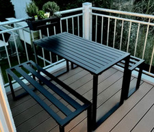 Industrial Garden Bar Set