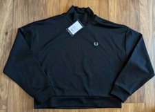 Womens Fred Perry Mock Neck