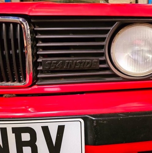 Bmw e30 grill emblem - grill, (s54)