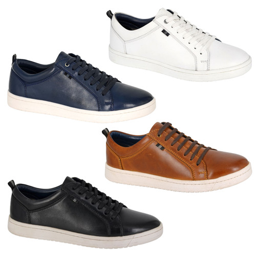 Mens roamers leather shoes - roamers,
