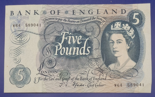 B312 1967 fforde five pound - b312,