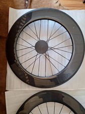 80mm Carbon Tubeless Track Wheelset – Fixed Gear / Single Speed – Brand New