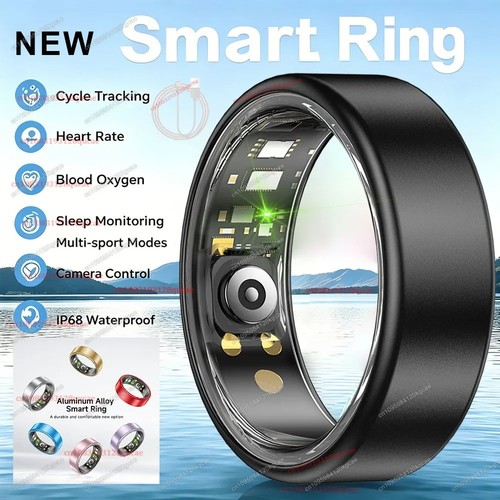 Waterproof smart ring blood - smart,