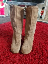 Ladies Sheepskin Suede Fur