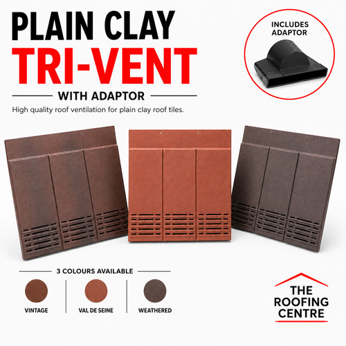 Plain clay roof - clay, tile