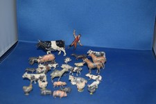 Farmyard Animals (Metal) Large Quantity [30] (Playworn)