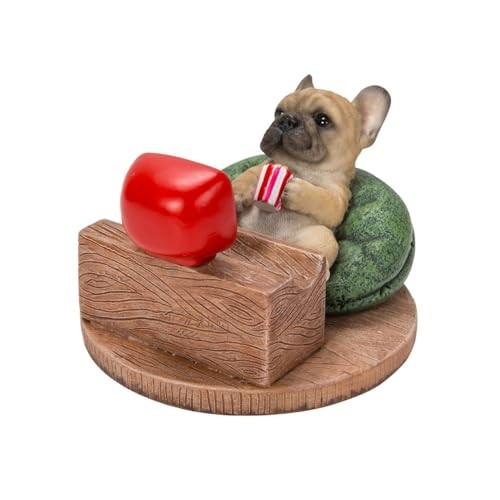 Ubia french bulldog watching - bulldog,