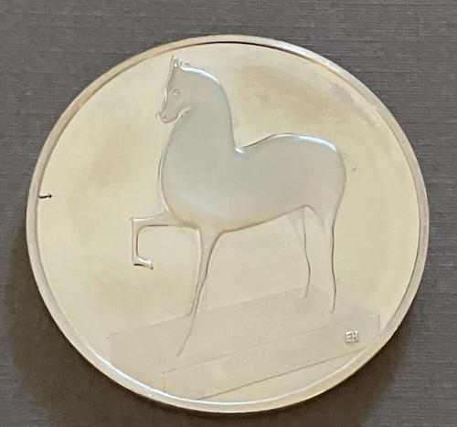 Franklin mint silver medal - mint,