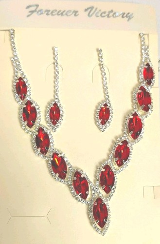 Jewelry necklace earrings - (necklace,
