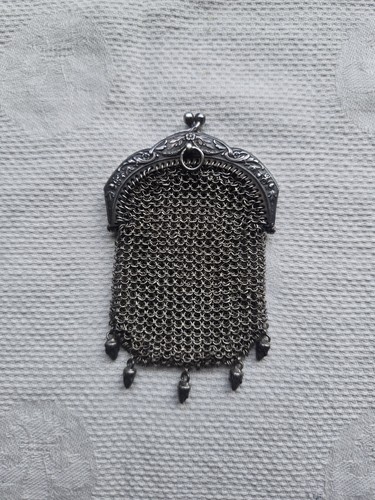 Vintage french silver double - silver,
