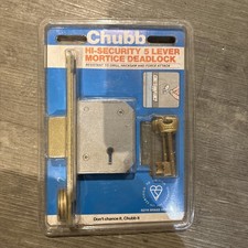 Chubb 5 Lever Mortice Deadlock
