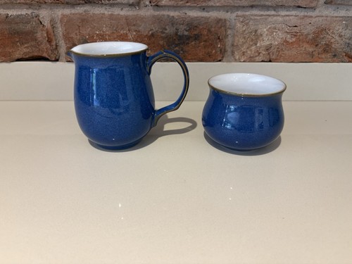 Denby imperial blue small milk - denby,