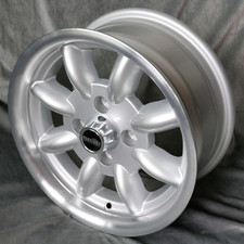 Maxilite Minilite 13x6" 4x108 PCD ET+16 Silver/D-Cut Alloy Wheel