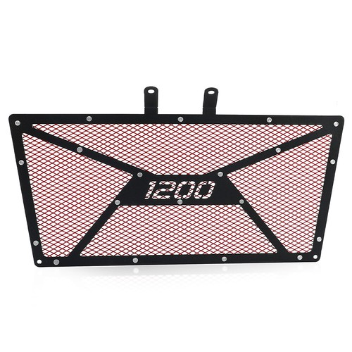 Motorcycle radiator guard red - motorcycle,