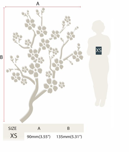 Large walls tree stencil - large,