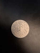 Queen Elizabeth 2 1977 Silver Jubilee Crown Coin