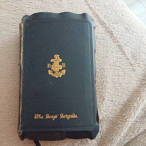 Boys brigade holy bible old - bible, &
