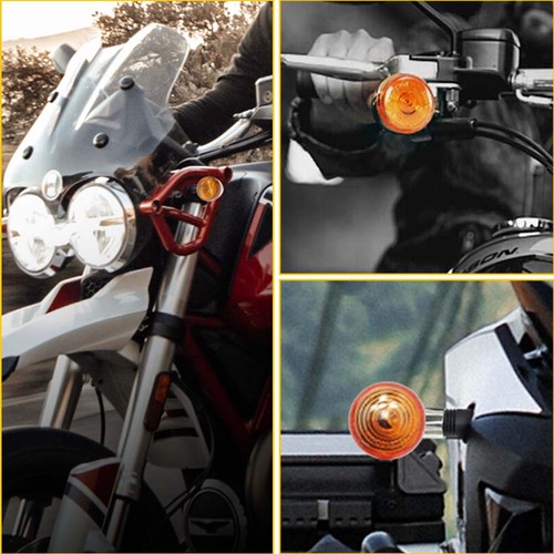 Pair 12v amber led - pair,