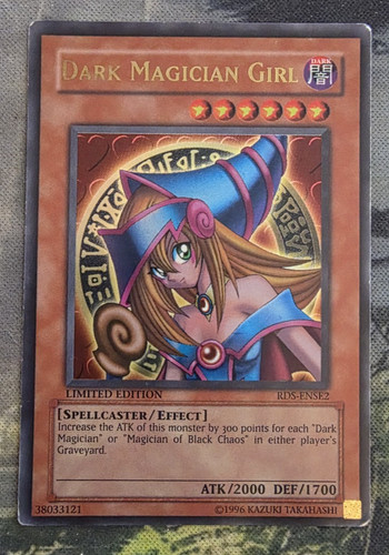 Dark magician girl - magician, card