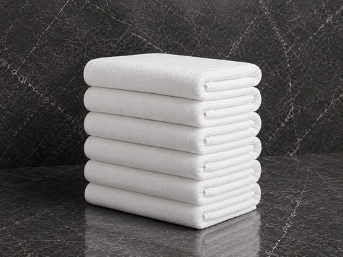 Hotel bath towels - bath,