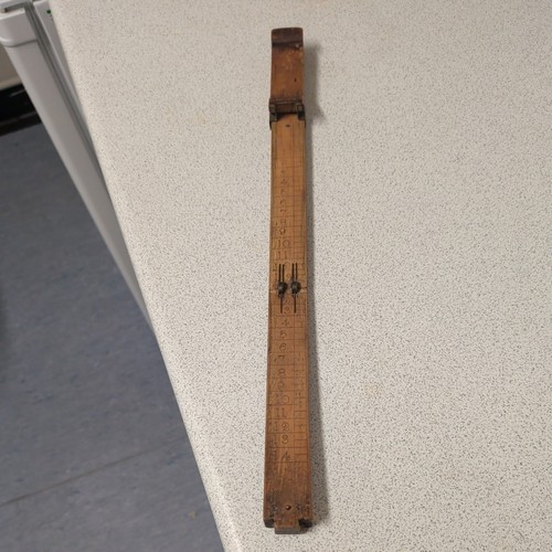 Super rare box wood folding