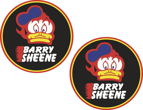 Barry sheene donald duck - sheene,