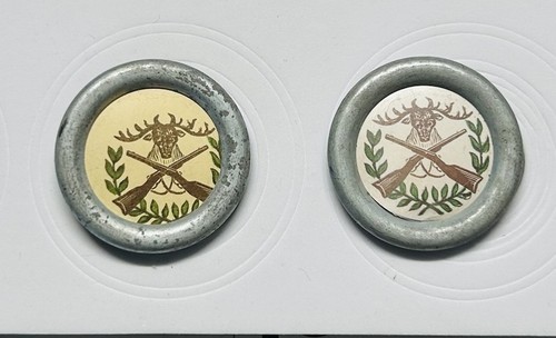 Pair antique hunting - antique, livery