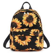 Sunflower Mini Backpack Women