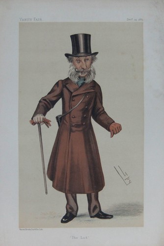 Old vanity fair spy - spy, print