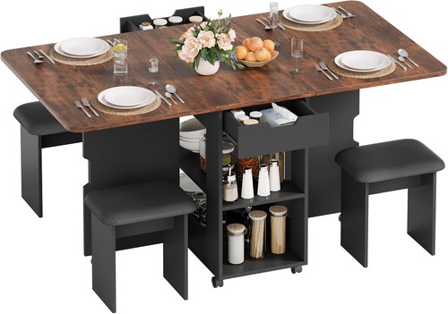 Folding dining table chairs - folding,