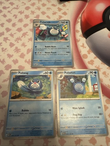 Pokémon tcg poliwrath - pokémon,