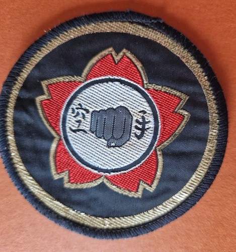 Taekwondo woven cloth patch - taekwondo,