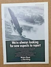 1970 Vintage Aircraft Advert