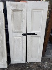 Vtg  1 Pair  Old  Wooden Door