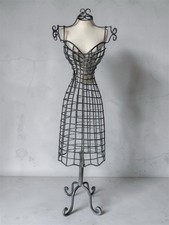 Vintage Style Black Metal Wire