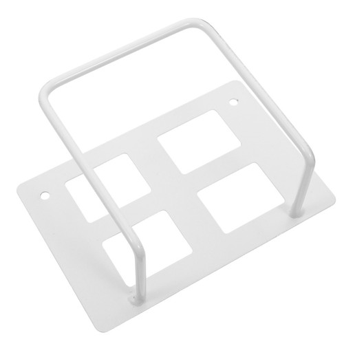 White iron weight scale holder - white,