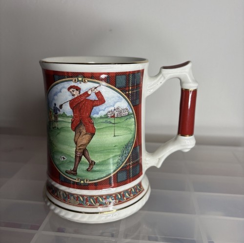 Sadler ceramic golfing theme - sadler,