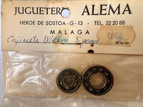 Webra speed ball - ball, bearings